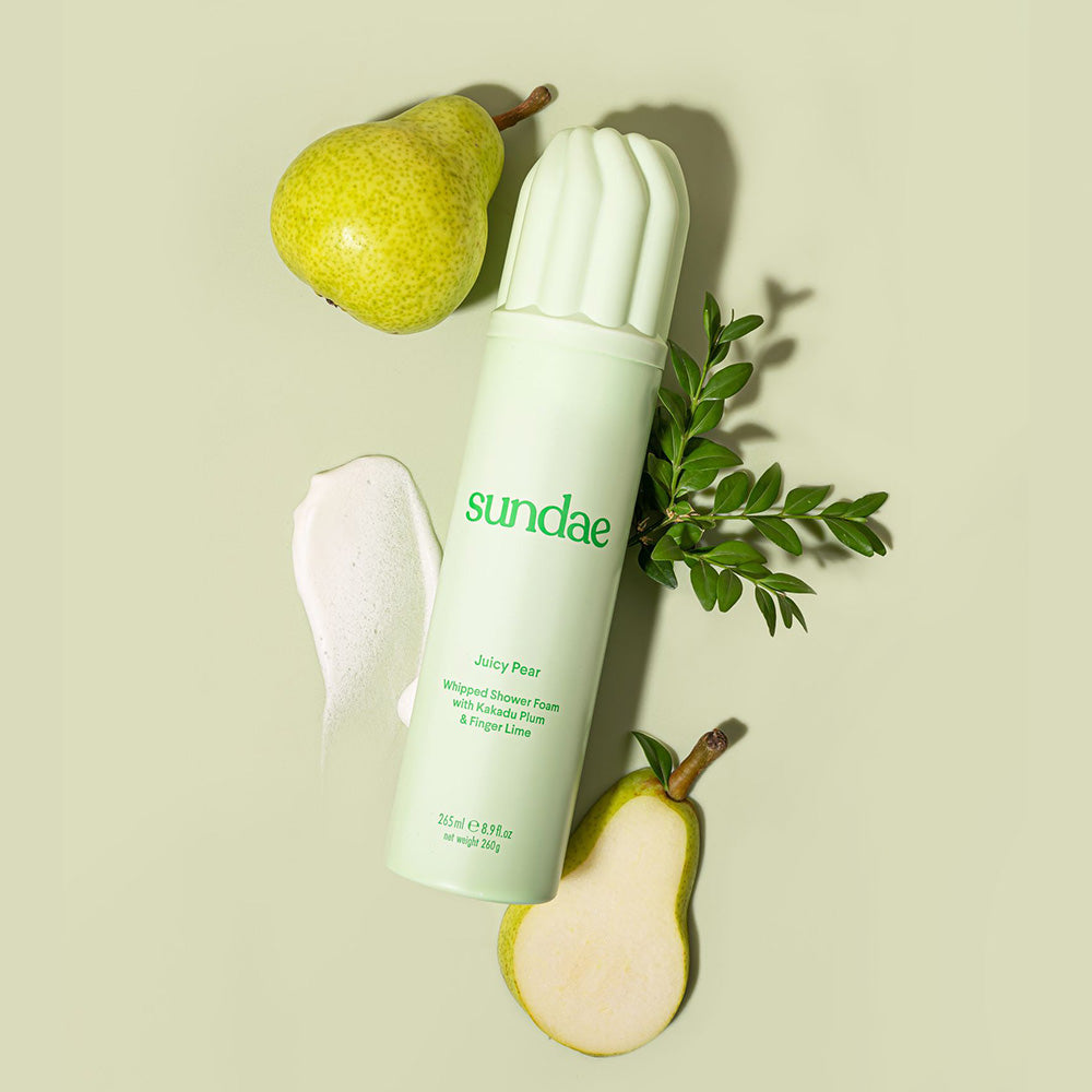 Gel douche moussant Sundae Body Juicy Pear parfum poire
