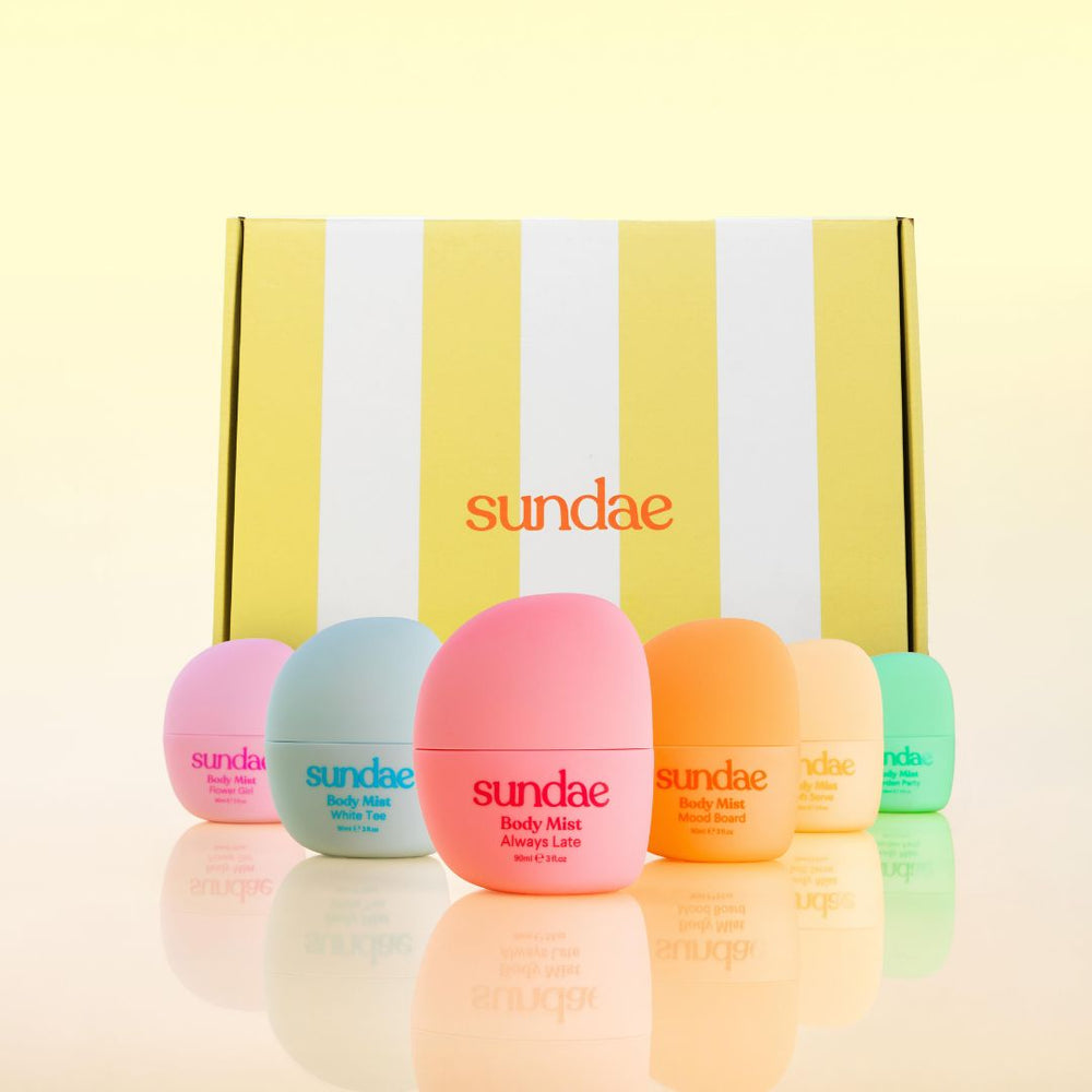 Coffret Scent Stack Sundae Body : 6 brumes parfumées pour le corps