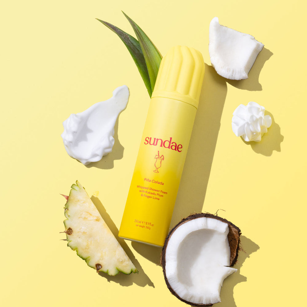 Gel douche moussant Sundae Body Piña Colada parfum ananas coco