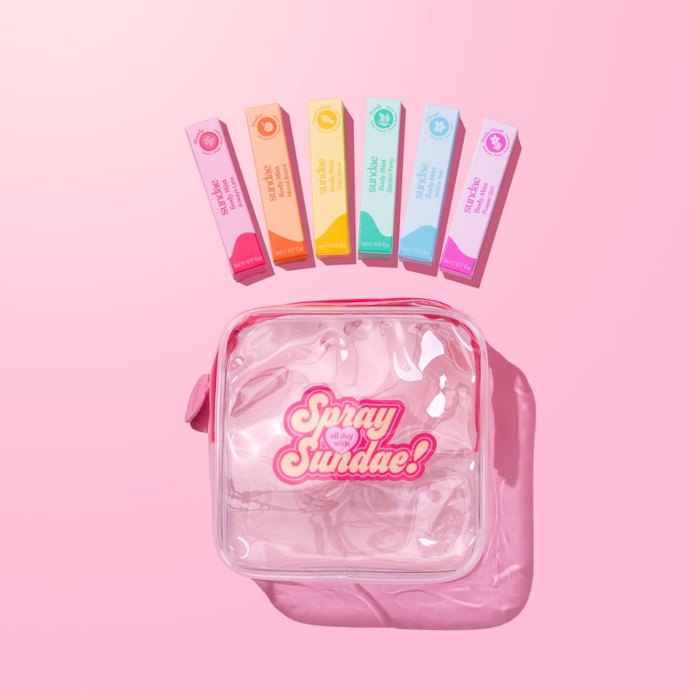 Coffret découverte Sundae Body : 6 mini brumes parfumées corps