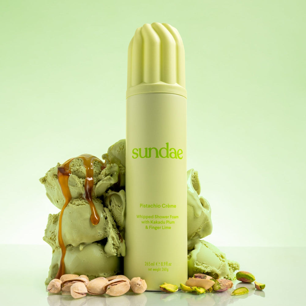 Gel douche moussant Sundae Body Pistachio Crème parfum pistache crème – visuel 2