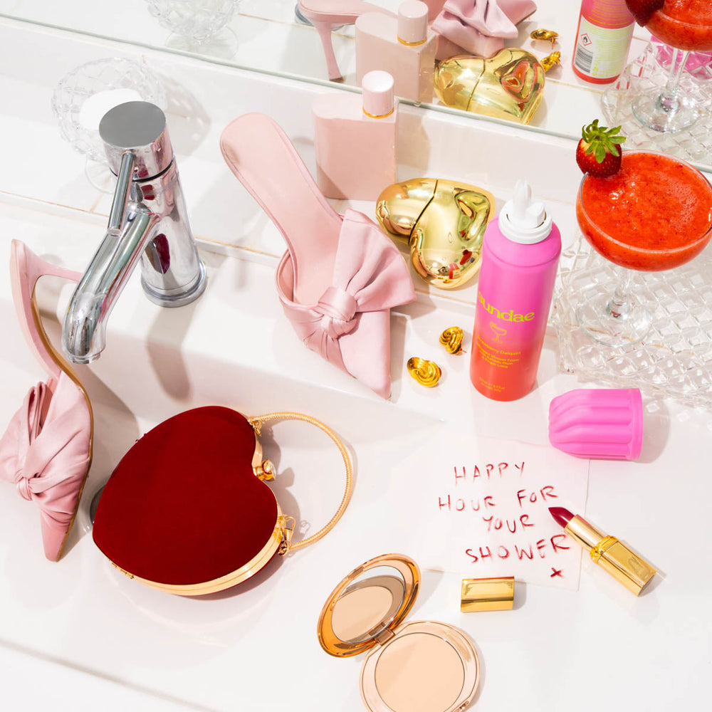 Gel douche moussant Sundae Body Strawberry Daiquiri parfum cocktail fraise – visuel 3