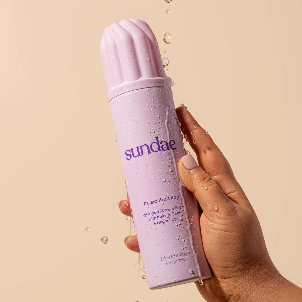 Gel douche moussant Sundae Body Passionfruit Pop parfum fruit de la passion – visuel 5