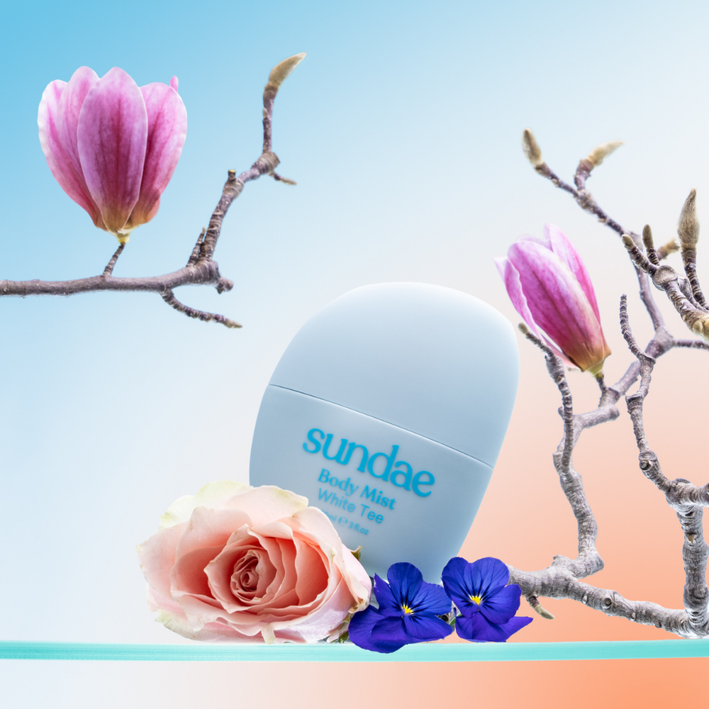 Brume parfumée corps Sundae Body White Tee propre et musquée – visuel 2