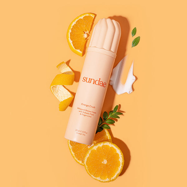 Gel douche moussant Sundae Body Orange Crush parfum orange