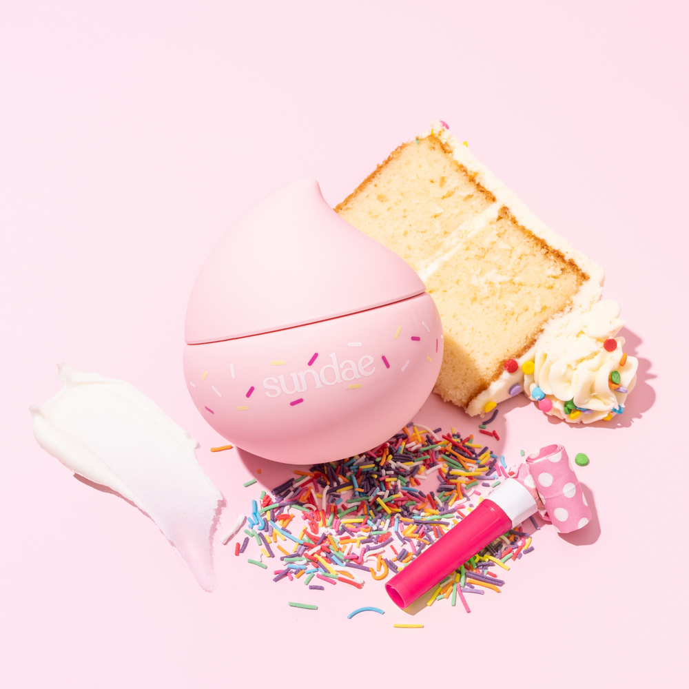 Crème corps fouettée Sundae Body Birthday Cake parfum gâteau d'anniversaire