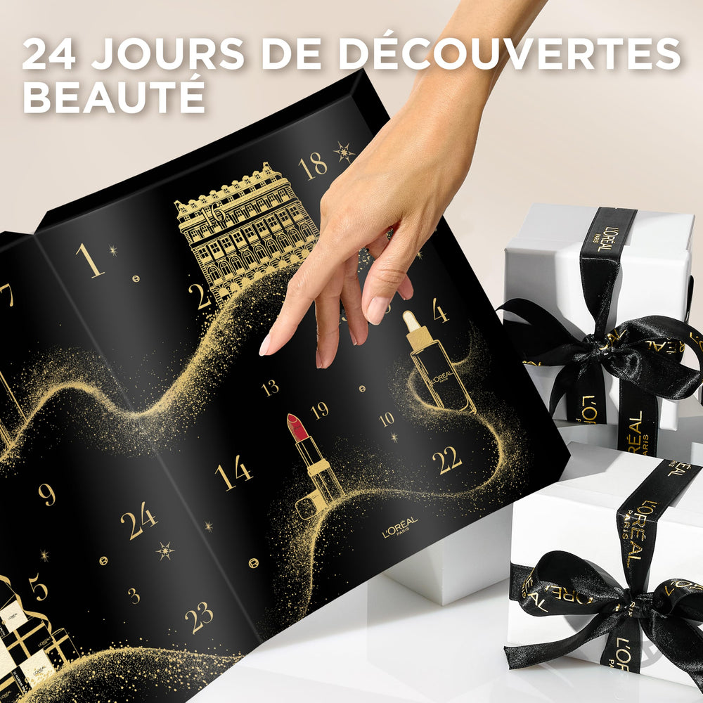 L'Oréal Paris Calendrier de l'Avent 24 Jours Maquillage, Visage et Cheveux