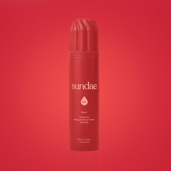 Gel douche exfoliant AHA Berry – Fruits rouges