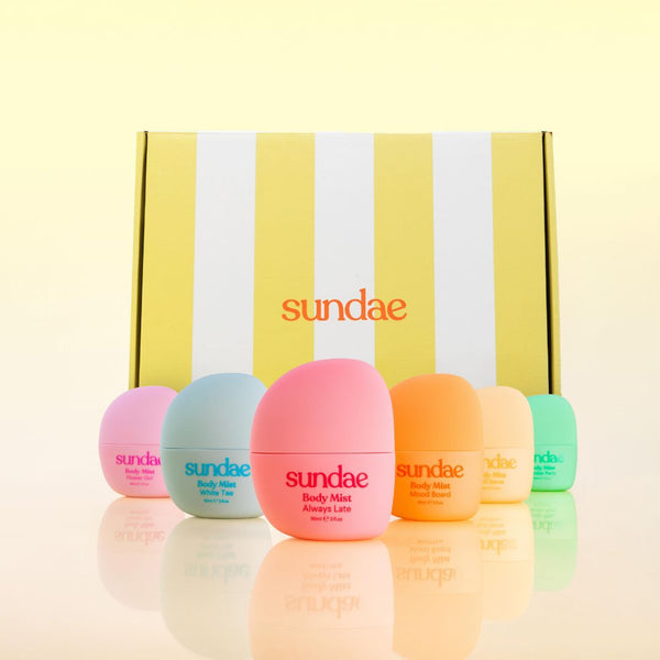 Coffret Scent Stack Sundae Body : 6 brumes parfumées pour le corps