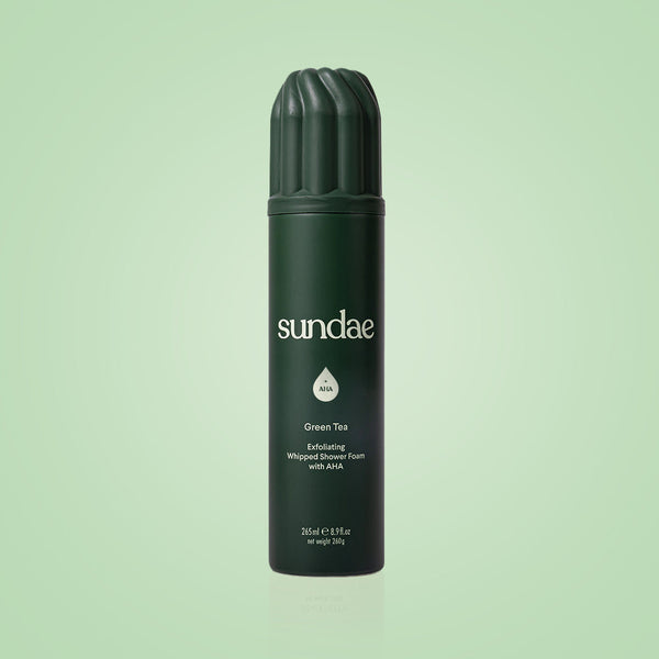 Gel douche exfoliant AHA Green Tea – Thé vert
