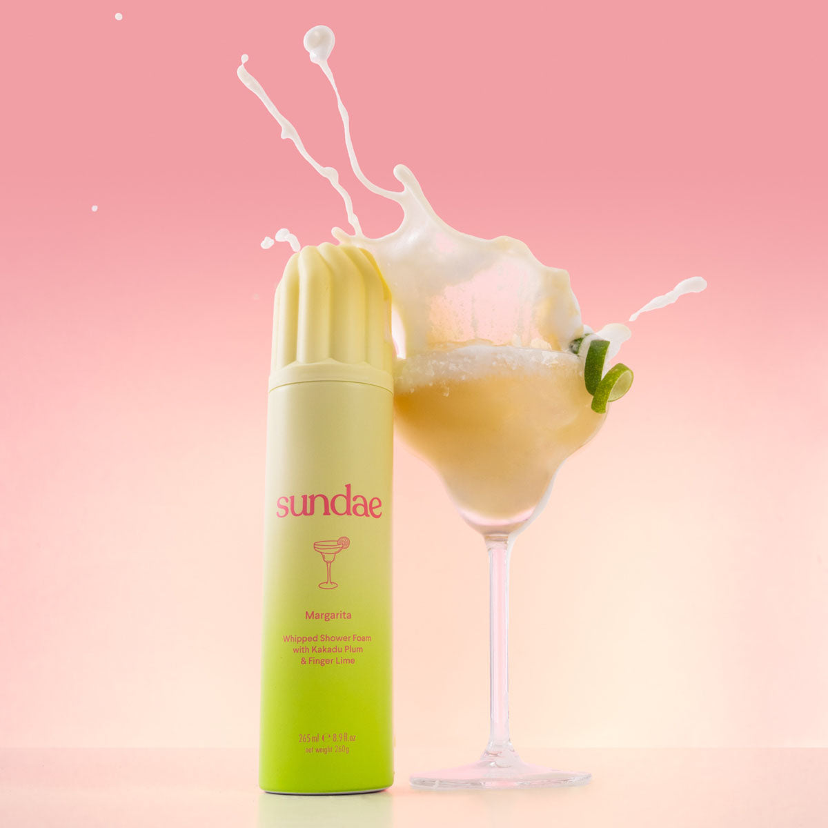 Gel douche moussant Sundae Body Margarita parfum citron vert – visuel 3