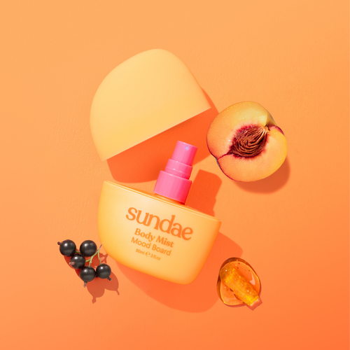 Brume parfumée corps Sundae Body Mood Board fruitée