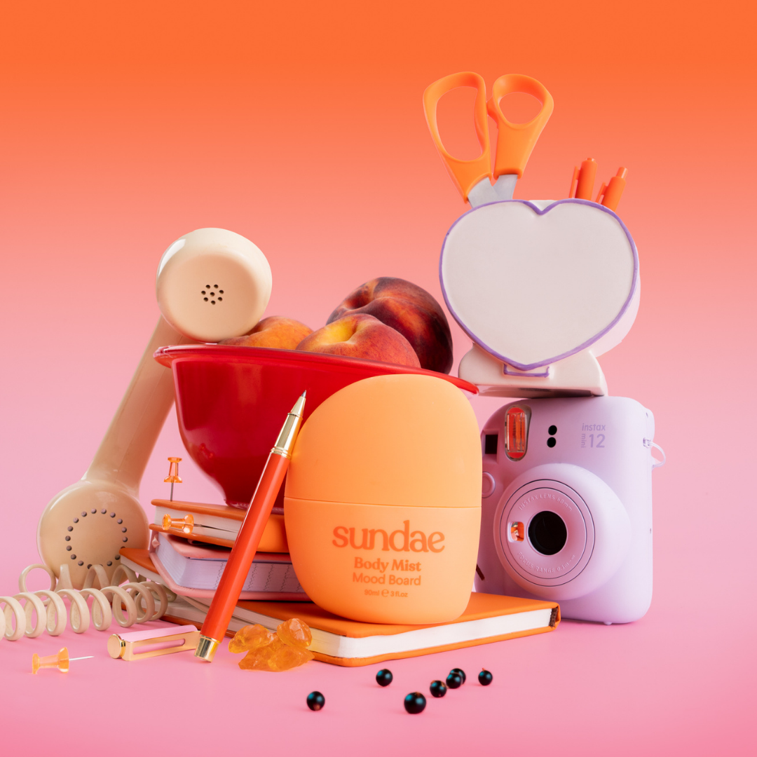 Brume parfumée corps Sundae Body Mood Board fruitée – visuel 2