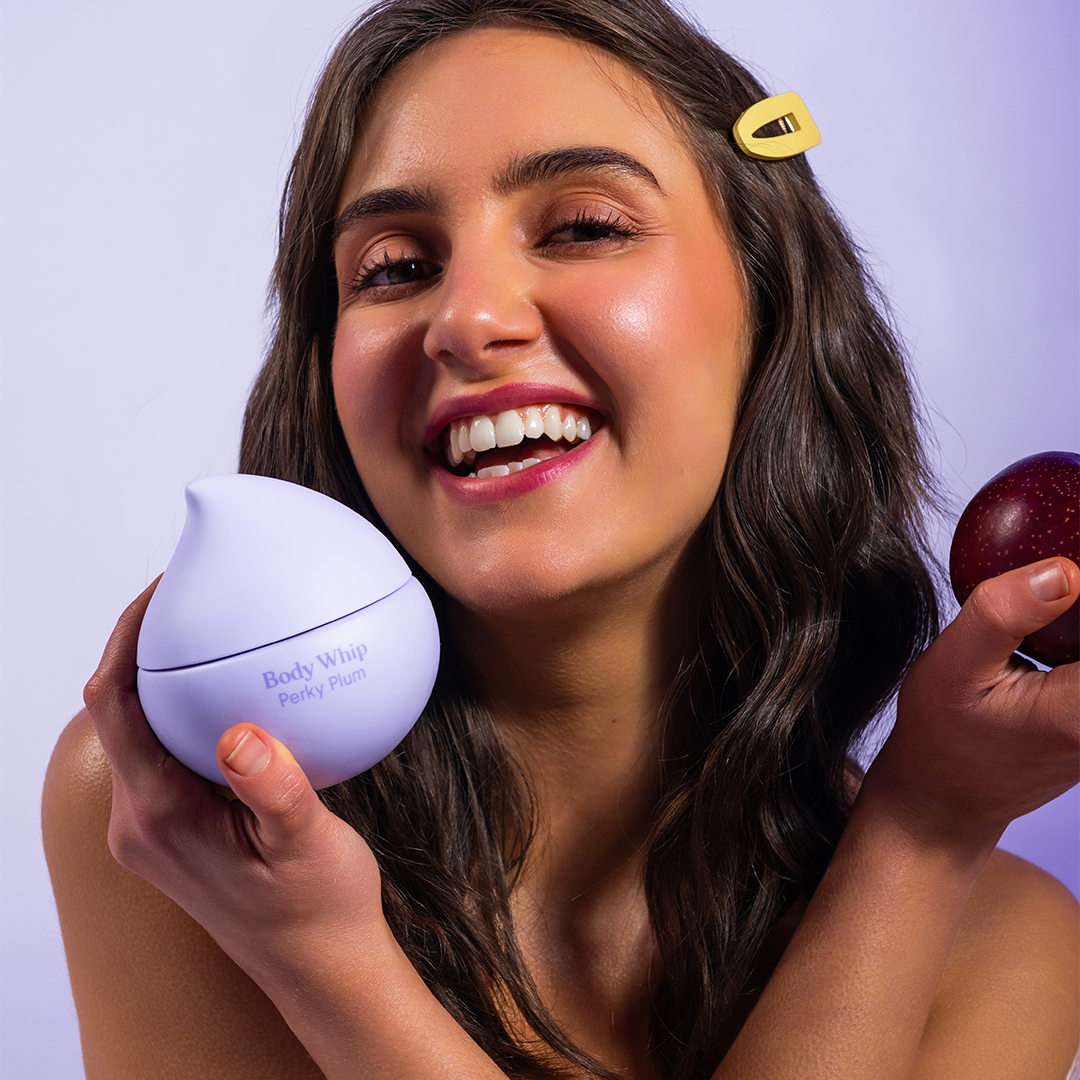 Crème corps fouettée Sundae Body Perky Plum parfum prune – visuel 3