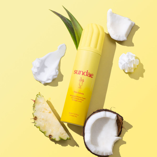 Gel douche moussant Sundae Body Piña Colada parfum ananas coco