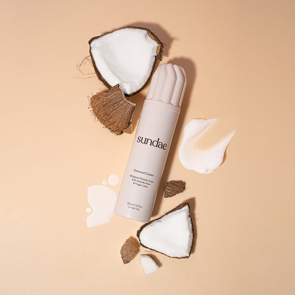 Gel douche moussant Sundae Body Coconut Cream parfum noix de coco