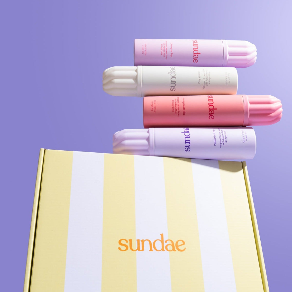 Coffret best-sellers gels douche moussants Sundae Body