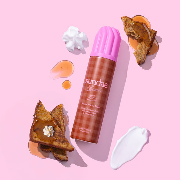 Gel douche moussant Sundae Body Maple French Toast parfum pain perdu à l'érable