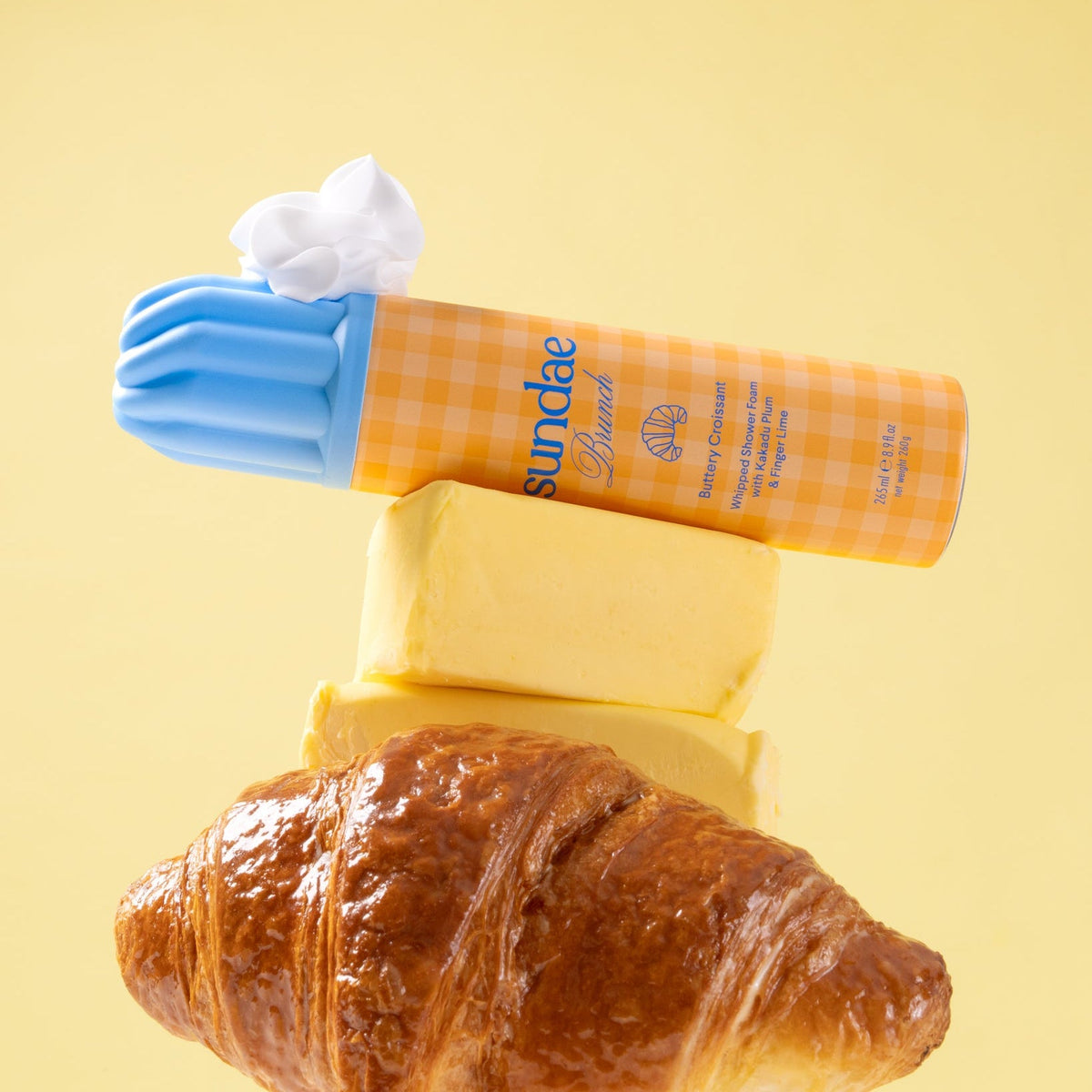 Gel douche moussant Sundae Body Buttery Croissant parfum croissant au beurre – visuel 2
