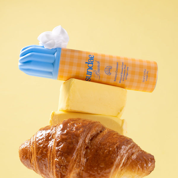 Gel douche moussant Buttery Croissant – Croissant au beurre