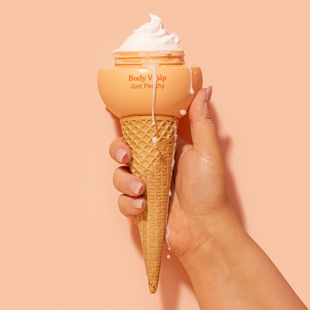 Crème corps fouettée Sundae Body Just Peachy parfum pêche – visuel 4