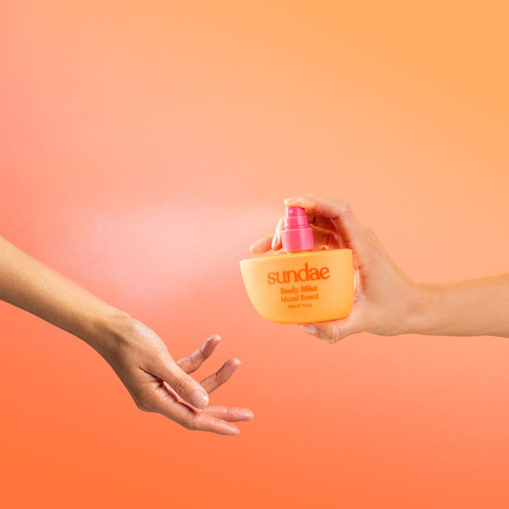 Brume parfumée corps Sundae Body Mood Board fruitée – visuel 4