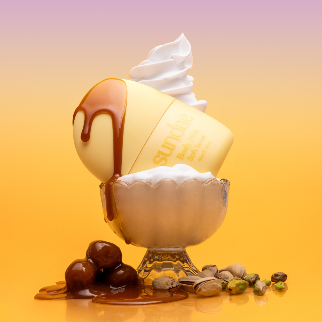 Brume parfumée corps Sundae Body Soft Serve gourmande – visuel 2